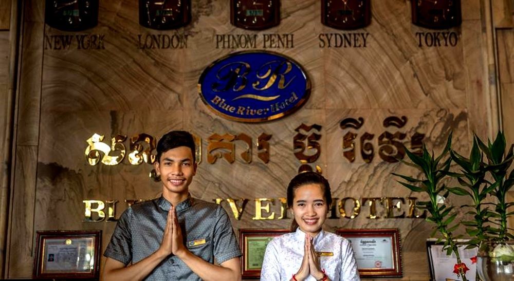 Blue River Hotel Phnom Penh Eksteriør billede